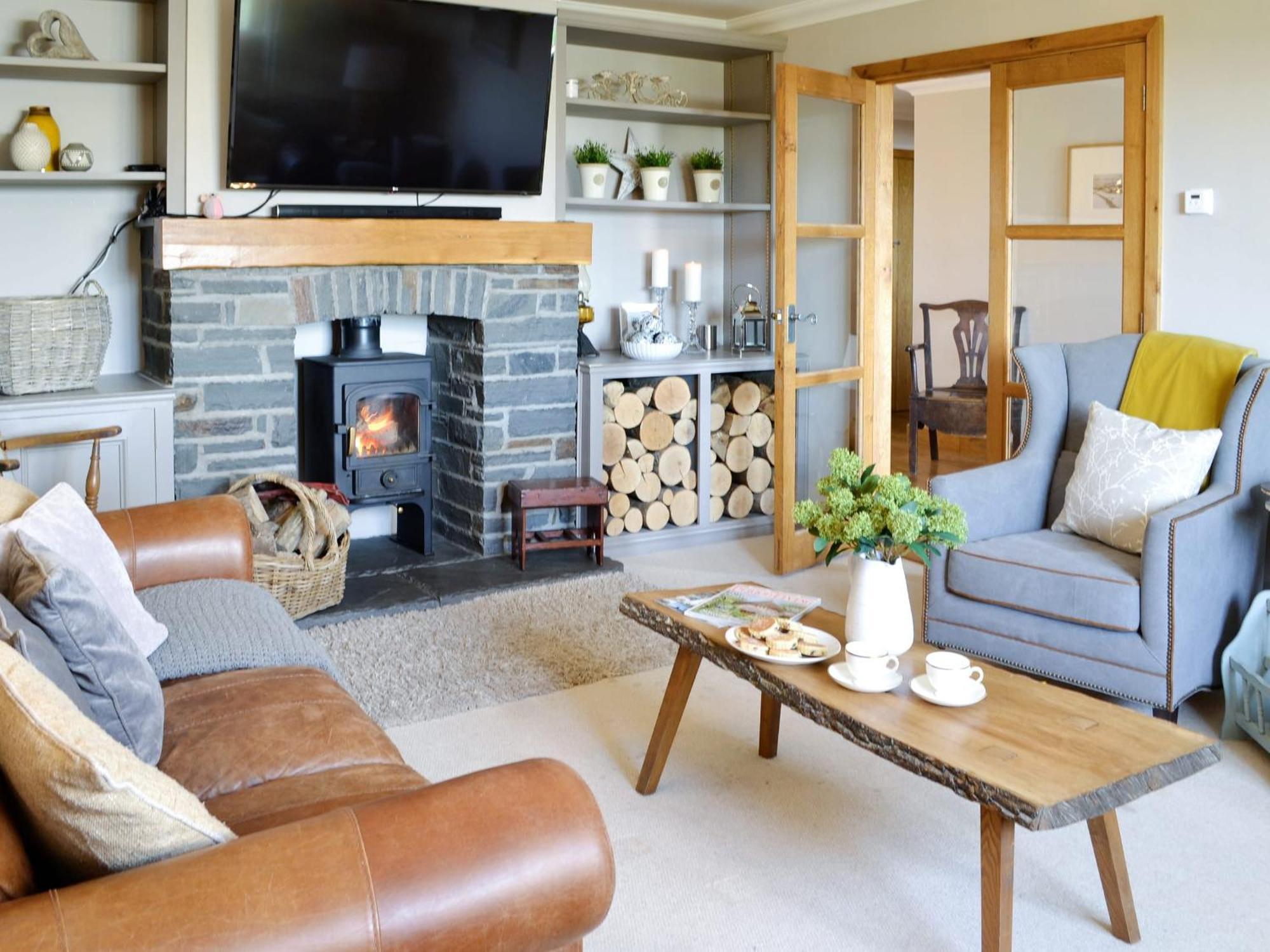 Maes Y Bryn Farmhouse Llanwrda Extérieur photo